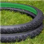 Lot de 2 inserts de pneu de vélo : Sporgo Bande de protection anti-crevaison pour pneu de vélo Compatible avec les pneus de vélo