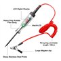 Lot de 2 testeurs de tension pour voiture - Sporgo 3-120 V CC - Avec pince crocodile - Fil à ressort - Testeur de tension avec v