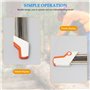 MULTIM Pour aiguiseur de tronçonneuse Stihl compatible avec chaîne de tronçonneuse Stihl 3/8 P, lime facile Stihl 2 en 1 4,0 mm