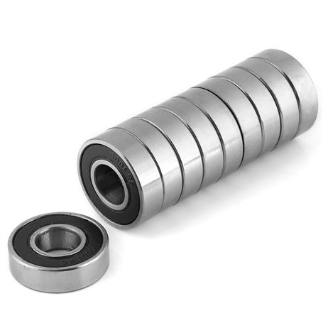 MLMLH 10Pcs 6001-2RS Roulements à Billes