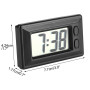 Nikou Horloge éLectronique Ultra-Mince Horloge éLectronique Domestique L'Horloge Simple Peut êTre UtiliséE Sur les Tableaux de B