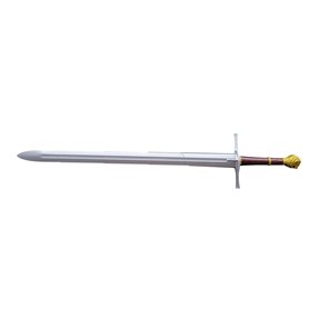 Bricksdiytoy Modèle d'épée Rhindon imprimée en 3D - Épée longue rétractable médiévale de science-fiction - Design 3D Manniks - K
