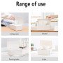 DXIA Distributeur de Lingettes Humides,Boîte de Mouchoirs Humides, Boîte de Rangement de Papier Ménage en Plastique Antipoussièr