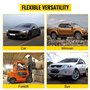 SucceBuy Chariot de Manutention Voiture 2Pcs, Chariot de Deplacement Voiture x 2, 500kg/Pc, Aide à la Manœuvre Aide au Transport