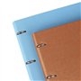 Cahier ligné A4 Executive Origaniser rechargeable avec couverture en cuir