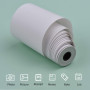 Lot de 12 rouleaux de papier thermique pour Tickets de Carte Bancaire 57 x 30 mm sans BPA Idéal pour PeriPage P1/P1S/P2/P2S Mini