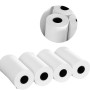 Lot de 12 rouleaux de papier thermique pour Tickets de Carte Bancaire 57 x 30 mm sans BPA Idéal pour PeriPage P1/P1S/P2/P2S Mini