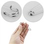 Grandes Épingles à Nourrice, 20 Pcs Grosse Épingle de Sûreté, 63 mm Épingles à Nourrice Extra Larges, Épingles de Kilt, Épingles