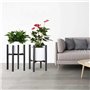 TSKDKIT Support Porte Pot Plante Métal Supports de Pots de Fleurs 38cm Ajustable Support pour Plantes Exterieur Intérieurs Suppo