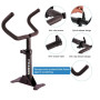Pinners Support de vélo mural pliable et rembourré, support de vélo mur, support de vélo, support mural pour vélo