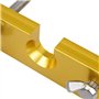 Alnicov Extracteur d'embouchure pour instruments à vent en laiton, support réglable, acier inoxydable et alliage d'aluminium, po