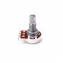 Alnicov Potentiomètres de guitare mini Pot A500K Contrôle audio du volume de ton avec arbre divisé long pour basse électrique