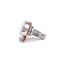 Alnicov Potentiomètres pour guitare mini Pot B500K Contrôle audio volume ton arbre divisé long pour basse électrique
