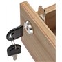 Serrure Boite aux Lettres 20mm Serrure Boite au Lettre Verrou avec Clés pour Boite aux Lettres Casier Tiroir Placard (5 Pièces)