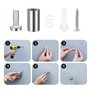 Acier Inoxydable Vis D'écartement 16x30mm Vis Publicitaire avec Boulon Fixation Accessoires p