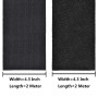 11CM x 2M Autocollantes Crochets et Boucles Pastille Adhésif Scratch Double Face Ruban Scratch Autocollant pour Travaux de Maiso
