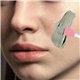 Silicone Visage Brosse Masque, 2Pcs Pinceau Masque 2 en 1, Brosse Nettoyante Visage, Pinceau Masque Double Embout, Pinceau Netto