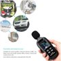 testeur de bruit portable noir UA961 pour usine
