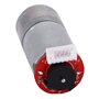 DC 12V DIY Moteur à engrenages avec support de montage 65mm Kit de roue magnétique pour boîte de vitesses Moteur Kit de réductio