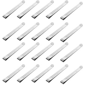 ANCLLO Lot de 20 pinces à coudre en acier inoxydable pour épingler et marquer 7