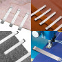 ANCLLO Lot de 20 pinces à coudre en acier inoxydable pour épingler et marquer 7,6 cm