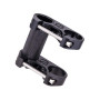 ANCLLO Litepro Potence de guidon de vélo pliable réglable Noir