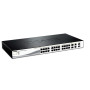 D-Link DES-1210-28P Switch Smart Web Manageable 28 ports Ethernet 10/100mbps avec POE- Idéal pour Entreprise Administration et R
