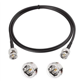 Bingfu Cable SDI Rallonge BNC Mâle à Mâle Belden 1855A 75 ohms 1m /3.28pi pour 4K HD 3G 6G SDI Vedio Caméra Enregistreur Convert