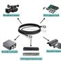 Bingfu Cable SDI Rallonge BNC Mâle à Mâle Belden 1855A 75 ohms 1m /3.28pi pour 4K HD 3G 6G SDI Vedio Caméra Enregistreur Convert