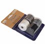 Super-Lon Lot de 4 bobines de fil idéal pour enfiler des perles au crochet et micro macram, compatible avec Kumihimo Projets S L