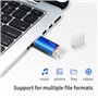 Clé USB C 64 Go Flash Drive USB 2.0 Mémoire Stick 64Go 2 en 1 OTG Portable Type C Clef USB 64go Imperméable Pen Drive pour PC/Ma
