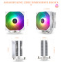 Thermalright Assassin King 120 SE WHITE ARGB CPU Luftkühler, AK120 SE WHITE ARB, 5 Heatpipes, TL-C12CW-S PWM Leise Fan CPU Kühle