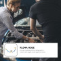 VOSAREA Tuyau de Remplissage de réfrigérant Métal pour climatiseur R134A avec jauge pour Voiture (1/2 Filetage pour l'Amérique e