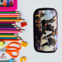 Doyomtoy Trousse à Crayons Grande Capacité Trousse à Crayons Scolaire Étui à Crayons Thème du Jeu Trousse à Crayons pour Enfants