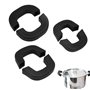 3 Paire Poignée de Casserole en Silicone