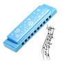 Harmonica Diatonique pour Enfants - 10 Trous en Plastique
