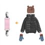 Echarpe Cardigan Pince Clips