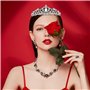 MIVAIUN Tiara Cristal Couronne Diadème Avec Strass Diadème de Princesse en Strass Peigne Couronne de la Mariée Pour Mariages Bal