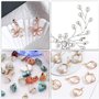 10 rouleau Fil de fer pour Bijoux Coloré Fil de Cuivre Métallique 0.3mm Bijoux Artisanat Faire pour Perlage et Bijoux Art Floral