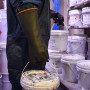 YIOIY Gants en caoutchouc résistants aux produits chimiques, gants de protection industrielle, réutilisables, résistants à l'aci