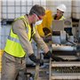 YIOIY Gants en caoutchouc résistants aux produits chimiques, gants de protection industrielle, réutilisables, résistants à l'aci