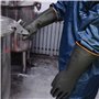YIOIY Gants en caoutchouc résistants aux produits chimiques, gants de protection industrielle, réutilisables, résistants à l'aci