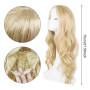 27’’Cheveux Bouclés Synthétique Résistante à la Chaleurséparation