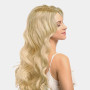 EUPSIIU Perruques Longues Ondulée Blond pour Femmes Perruque, 27’’Cheveux Bouclés Synthétique Résistante à la Chaleurséparation 