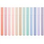 wenrescry Surligneurs Pastel 12 Couleurs – Marqueurs Doubles à Séchage Rapide