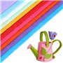 wenrescry Lot de 40 Feuilles de Feutre A4 pour Bricolage - Tissu Non Tissé Idéal pour Projets DIY, Couture et Décoration, Feutre