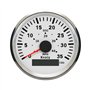 ELING Compteur De Vitesse GPS Speedo Jauge 0-35Noeuds Pour Bateau Bateau De Yacht 3-3/8 pouces (85mm) 9-32V