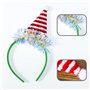 Bandeau de Noël bandeau flocon de neige, bandeau de Noël, bandeau de bois de renne， renne habiller les ornements de fête bandeau