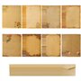 48 Pièces Papiers à Lettre Antiques