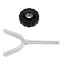 4 Pièces Boulons Barrières, Pression Porte Bébé Filetée, Tige Filetée Pression, Acier Antidérapant Type Y M10 Multifonction Port